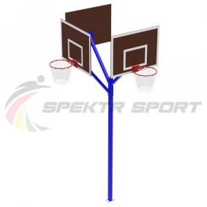 Купить Стойка баскетбольная уличная комбинированная (3 щита) в Ужуре 