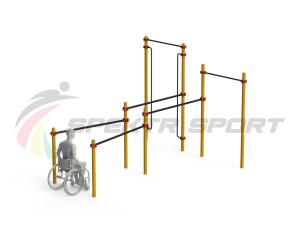 Купить Спортивный комплекс для инвалидов-колясочников WRK-D19_76mm в Ужуре 