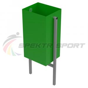 Купить Урна для мусора прямоугольная 370х250х650 мм в Ужуре 