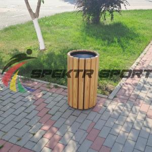 Купить Урна цилиндрическая в деревянной обрешетке лиственница в Ужуре 