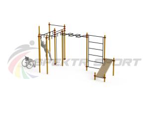 Купить Спортивный комплекс для инвалидов-колясочников WRK-D17_76mm в Ужуре 