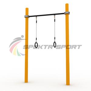 Купить Турник классический для занятий Воркаут с кольцами SP WRK-07 + Rings_76mm в Ужуре 