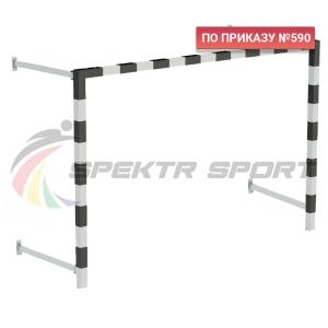 Купить Ворота мини-футбольные складные без сетки 2х3х0,5 м. (к-кт) в Ужуре 