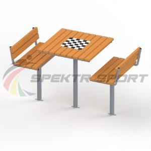 Купить Уличный набор два стула и стол шахматный в Ужуре 