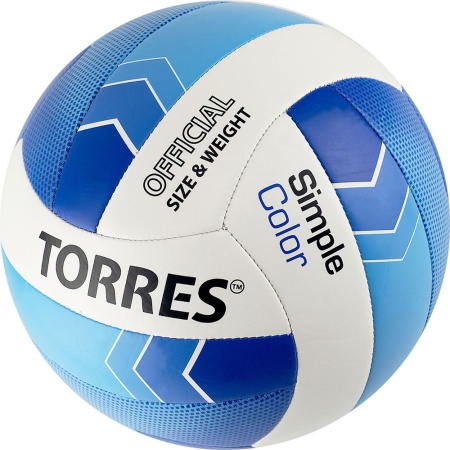 Купить Мяч волейбольный Torres Simple Color любительский р.5 в Ужуре 